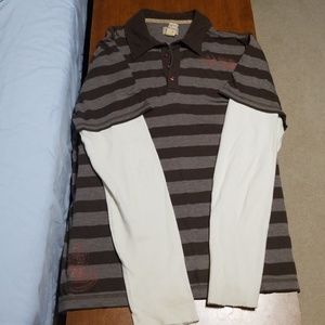 Mens Long Sleeve Shirt Buffalo